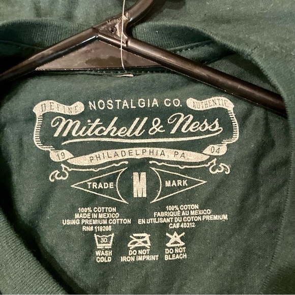 NWT Mitchell & Ness Green Bay Packers Reggie White Throwback T-Shirt Size Medium - Picture 6 of 6